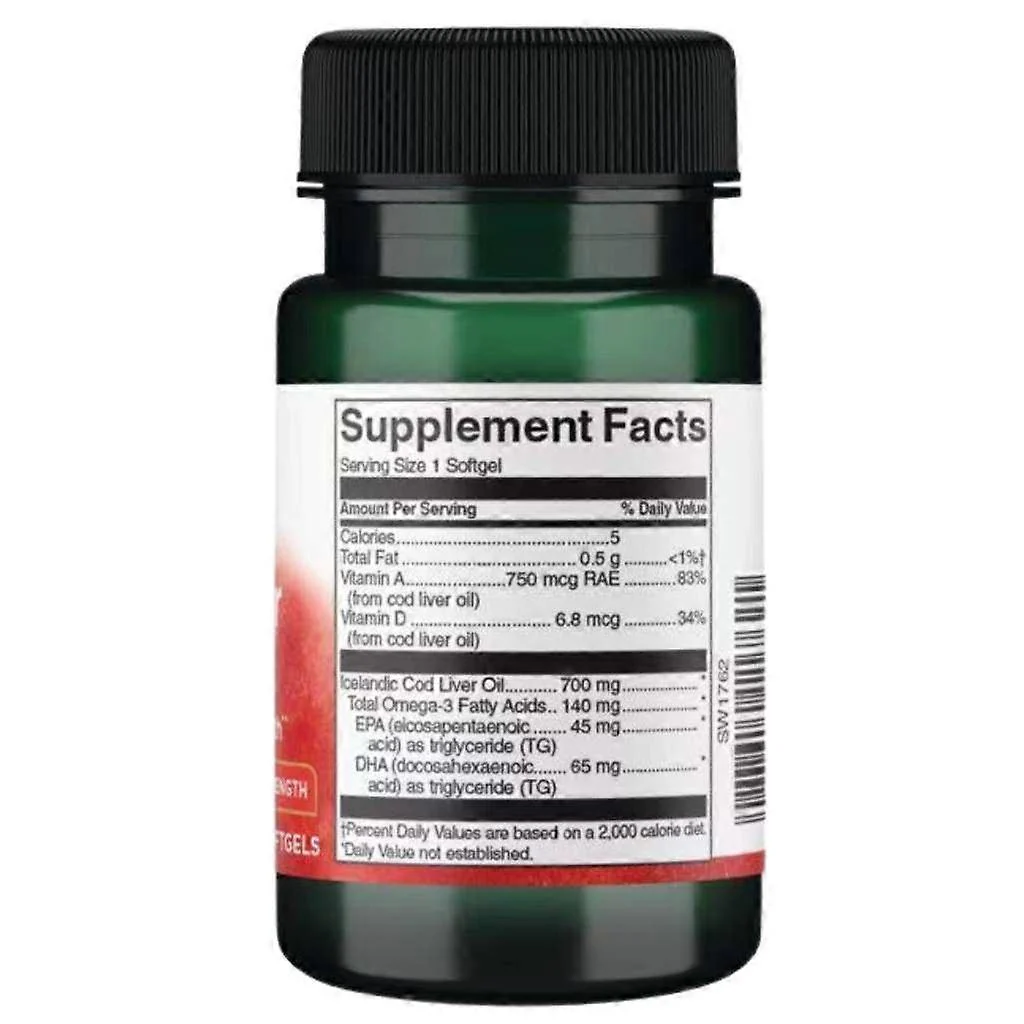 Cod Liver Oil 700mg Double-Strength - Image 3