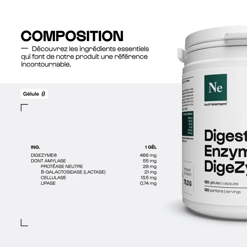 Enzymes digestives (Digezyme®) - Image 4