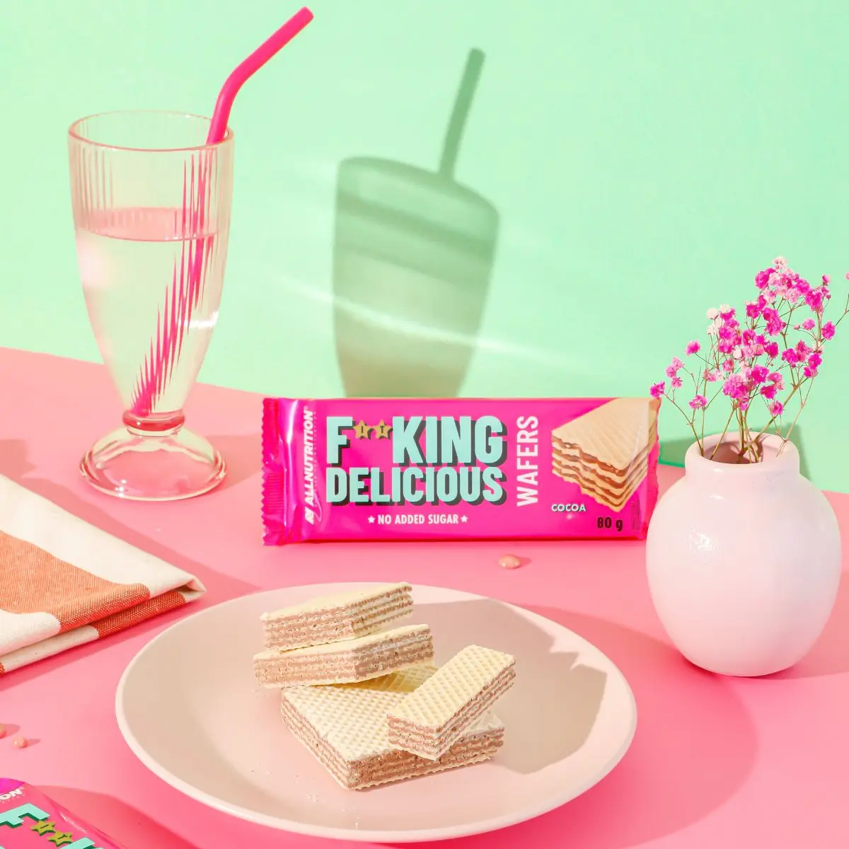 FitKing Delicious Wafers 80g - Image 4