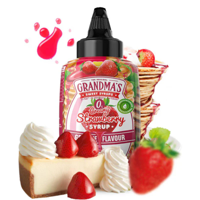 GRANDMAS Cremy Strawberry Sirop