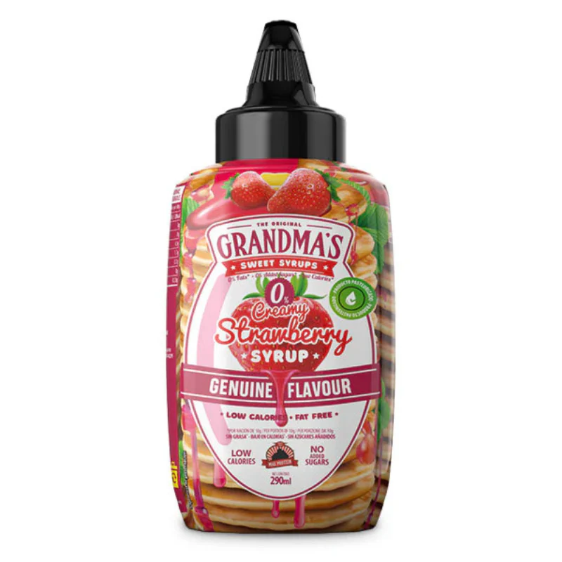 GRANDMAS Cremy Strawberry Sirop - Image 2