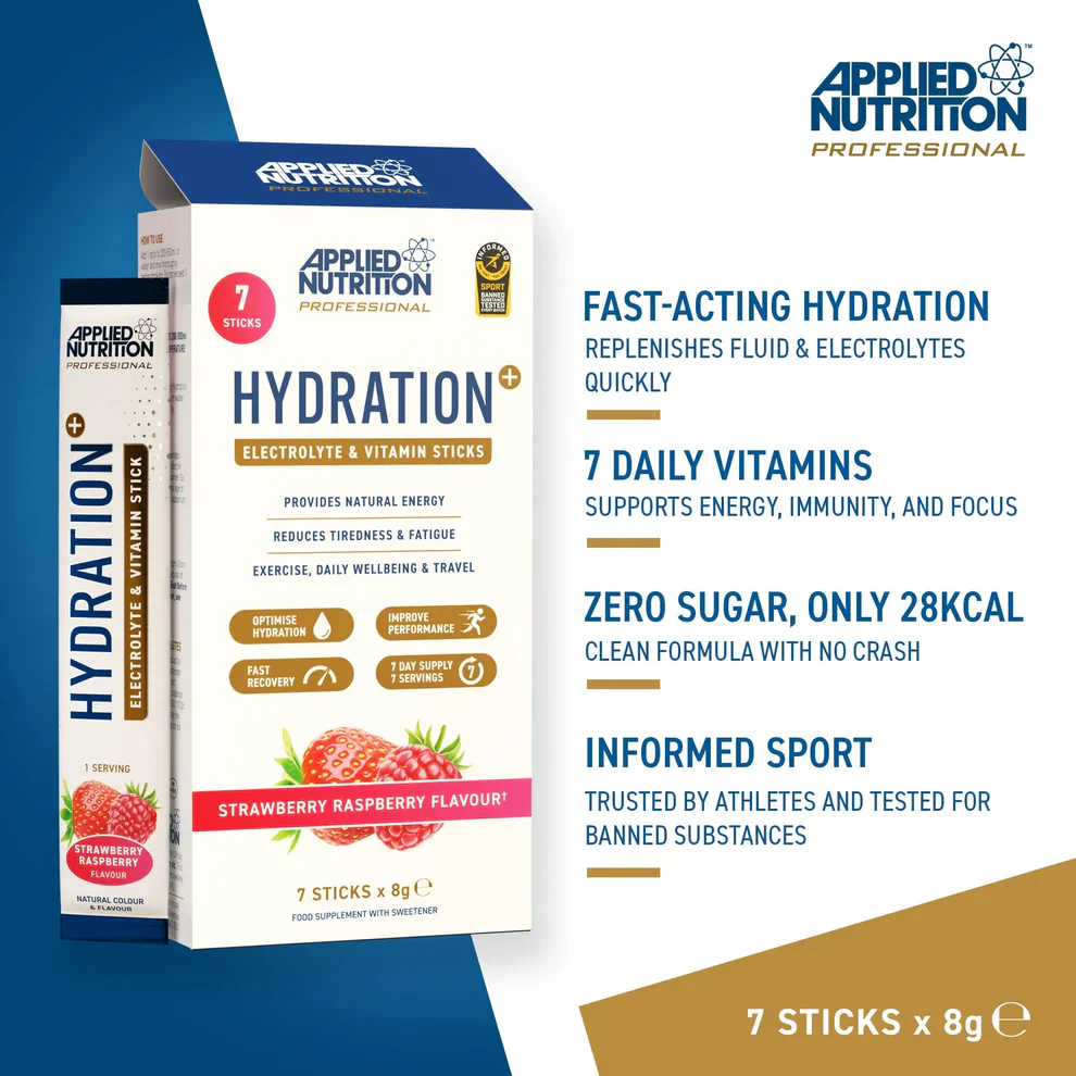 Hydration+ Electrolyte & Vitamin Powder Stick Pack - Image 5