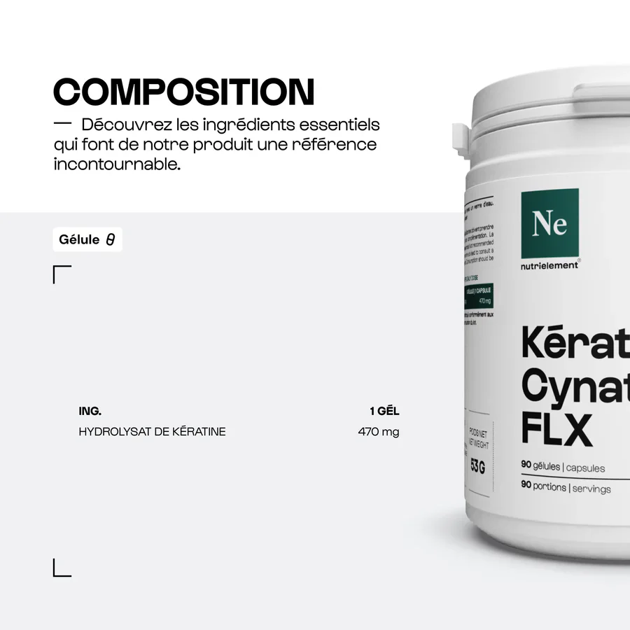 Kératine (Cynatine® - FLX) en gélules - Image 6