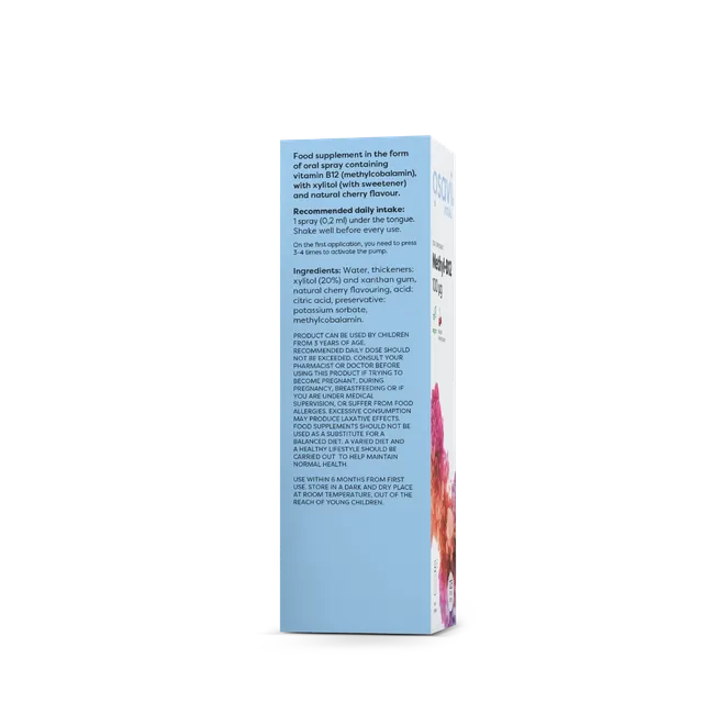 Methyl-B12, 100 µg - 25 ml oral spray - Image 3