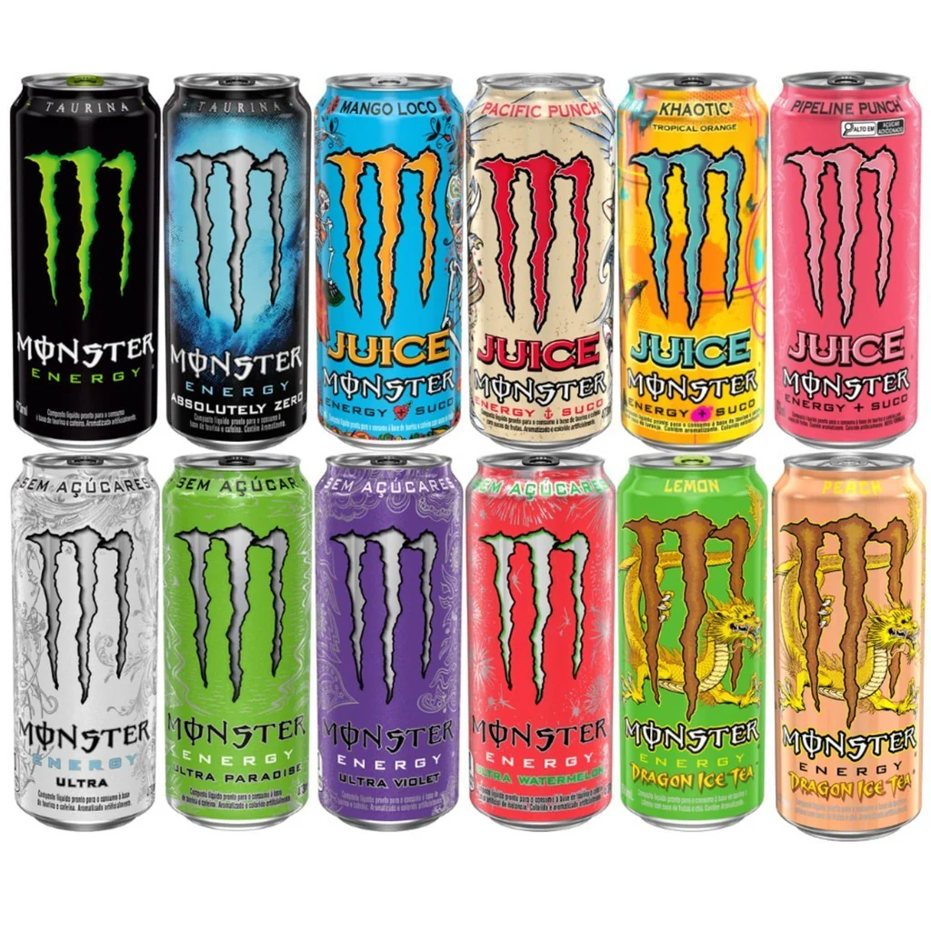 Monster Energy - zéro sucre