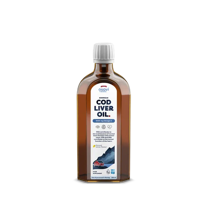 Norwegian Cod Liver Oil 1000 mg Omega 3 - Image 2