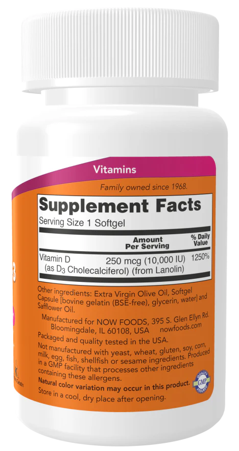 Vitamin D3 10,000 IU - Image 3